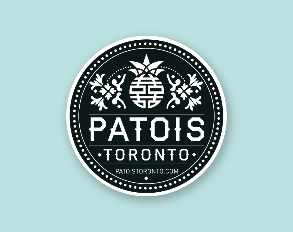Patois Toronto. Visual Identity designed by Elsie Lam.