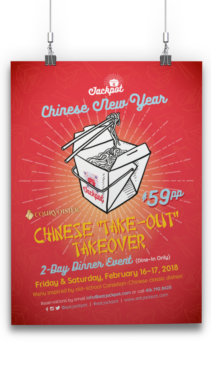 Jackpot Chinese New Year 2017 Poster designed by Elsie Lam