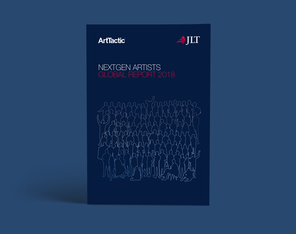 NextGen Artist Global Report designed by Elsie Lam.